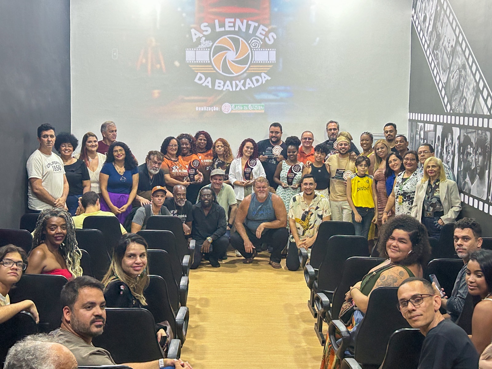Casa da Cultura premia os melhores do festival Lentes da Baixada