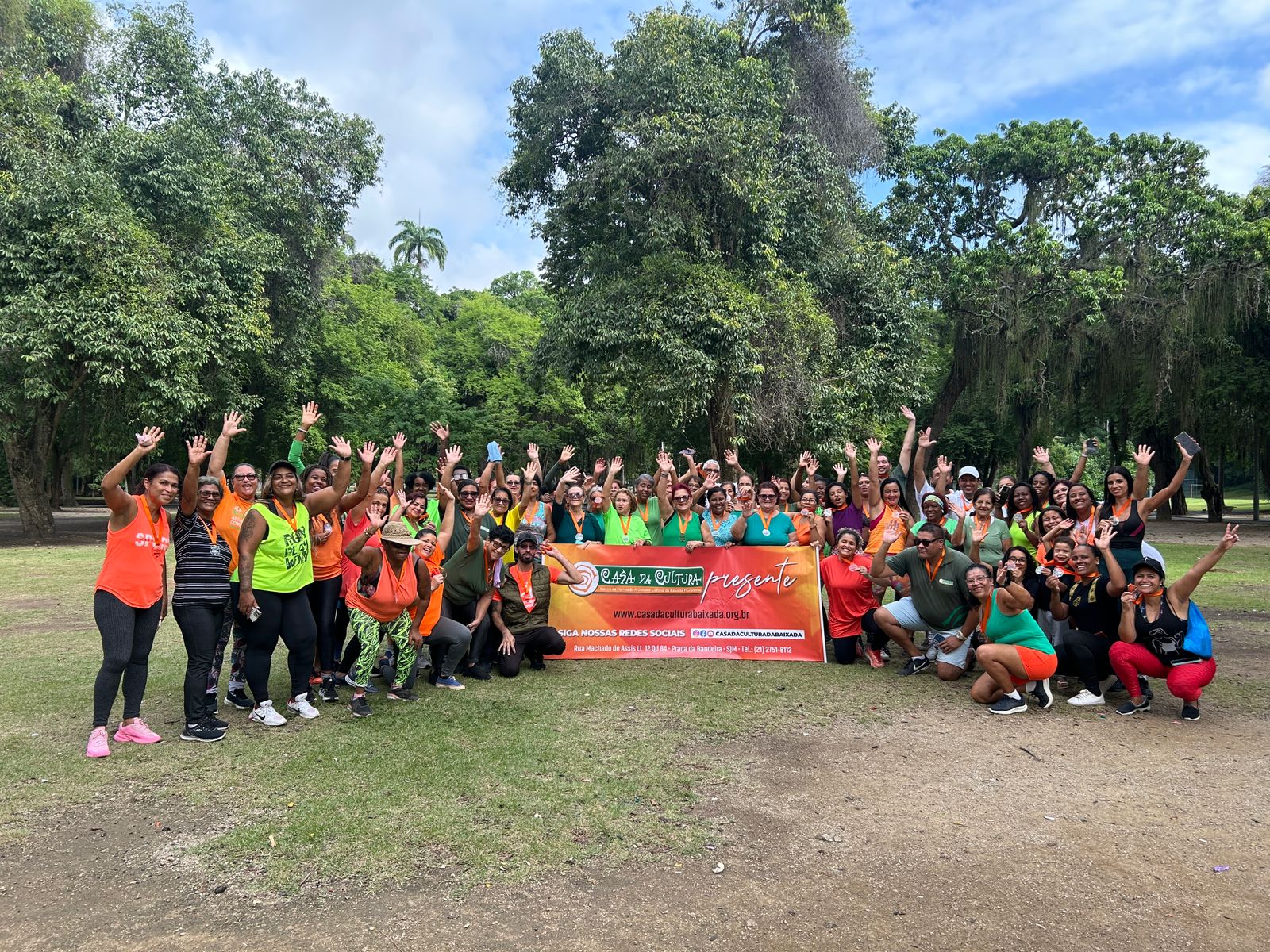 Casa da Cultura da Baixada realiza 1º Circuito Esportivo Funcional ao Ar Livre