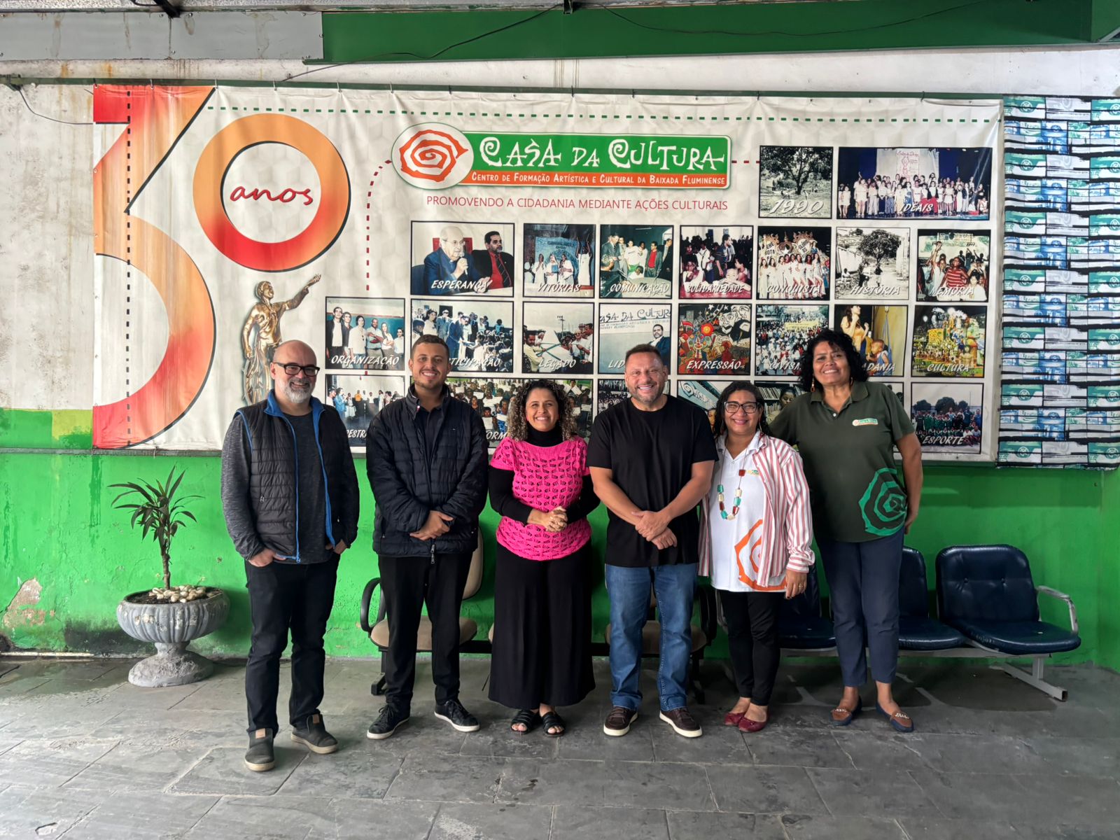 Secretário Municipal de Cultura visita a Casa da Cultura da Baixada e fortalece diálogo para futuras parcerias