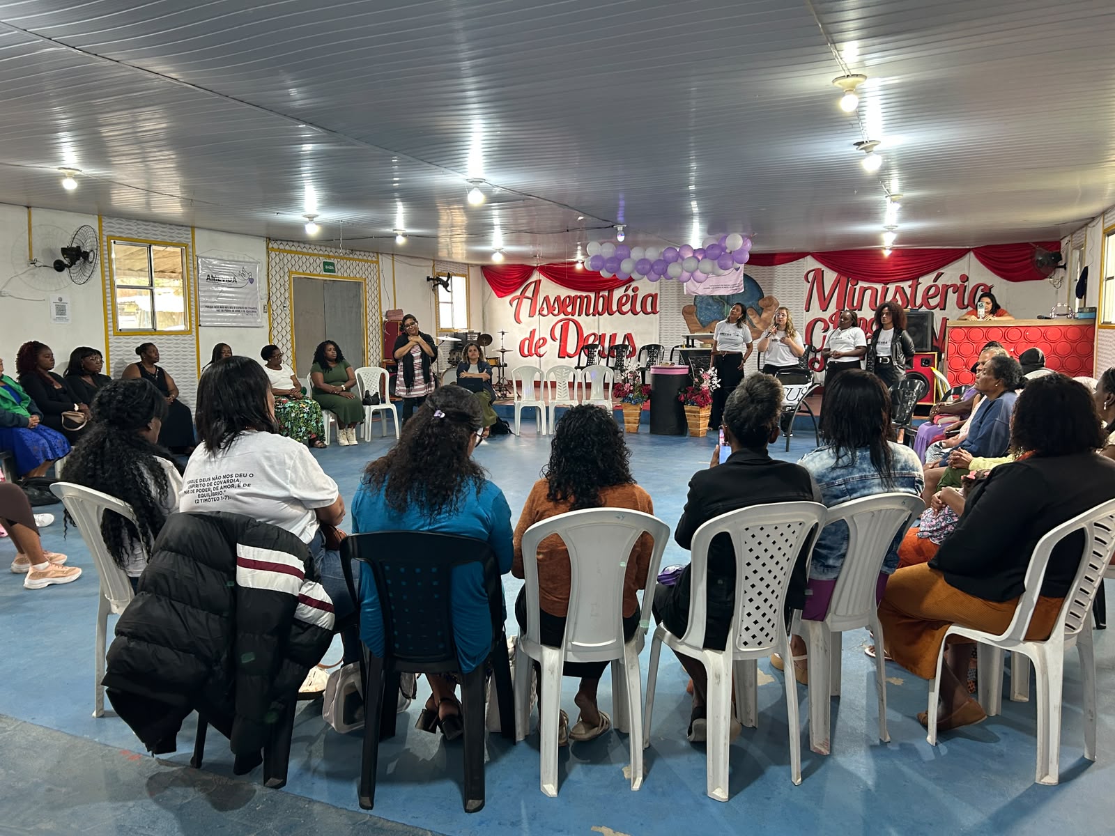 Casa da Cultura participa de encontro da AMEVIDA sobre fé, proteção e os 20 anos da Lei Maria da Penha