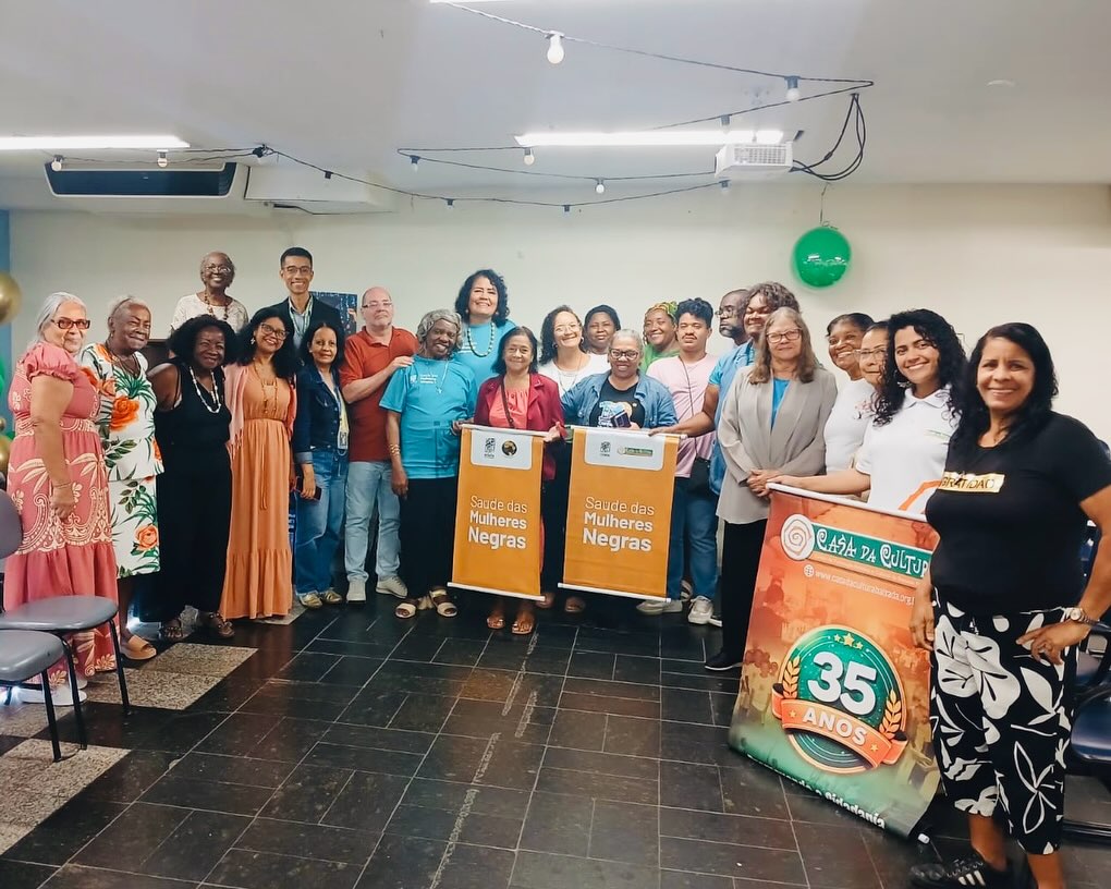 Casa da Cultura realiza segundo Encontro de Coalizão do projeto Saúde das Mulheres Negras em São João de Meriti