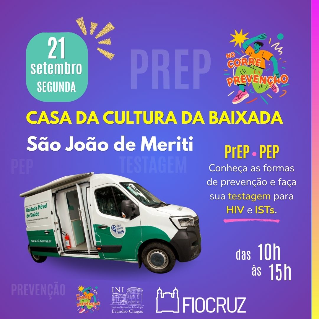 Casa da Cultura recebe ação do projeto “No Corre da Prevenção” nesta segunda-feira (21)