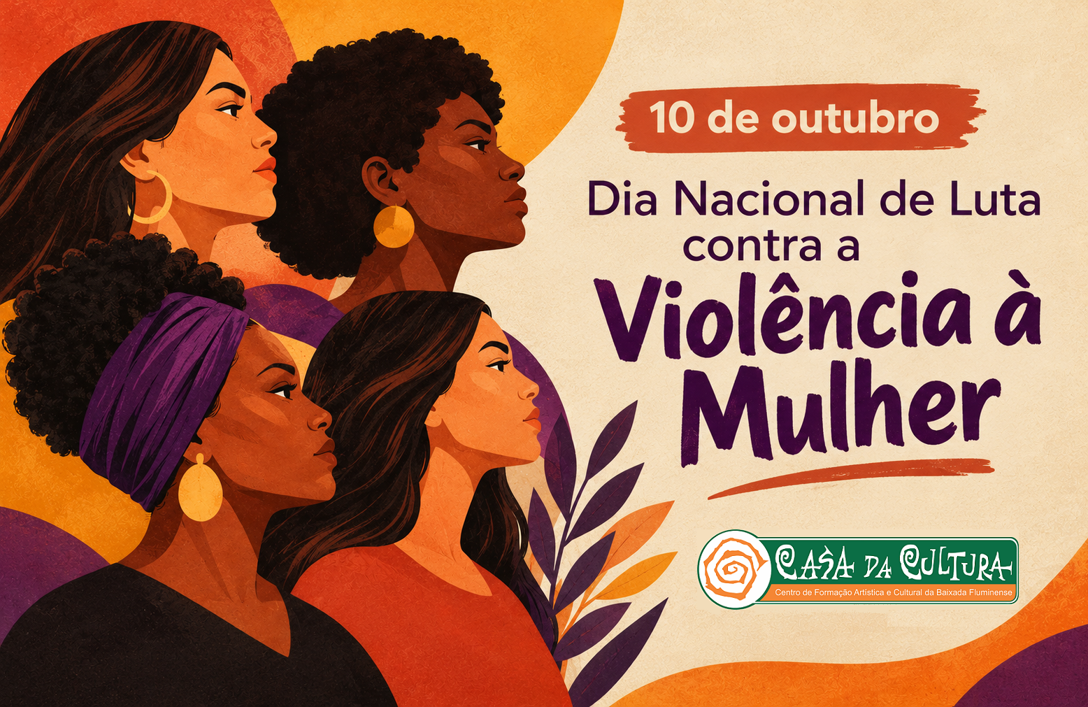 Dia Nacional de Luta contra a Violência à Mulher reforça importância da informação e da rede de apoio